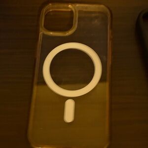 Transparent Phone Case with MagSafe Compatibility